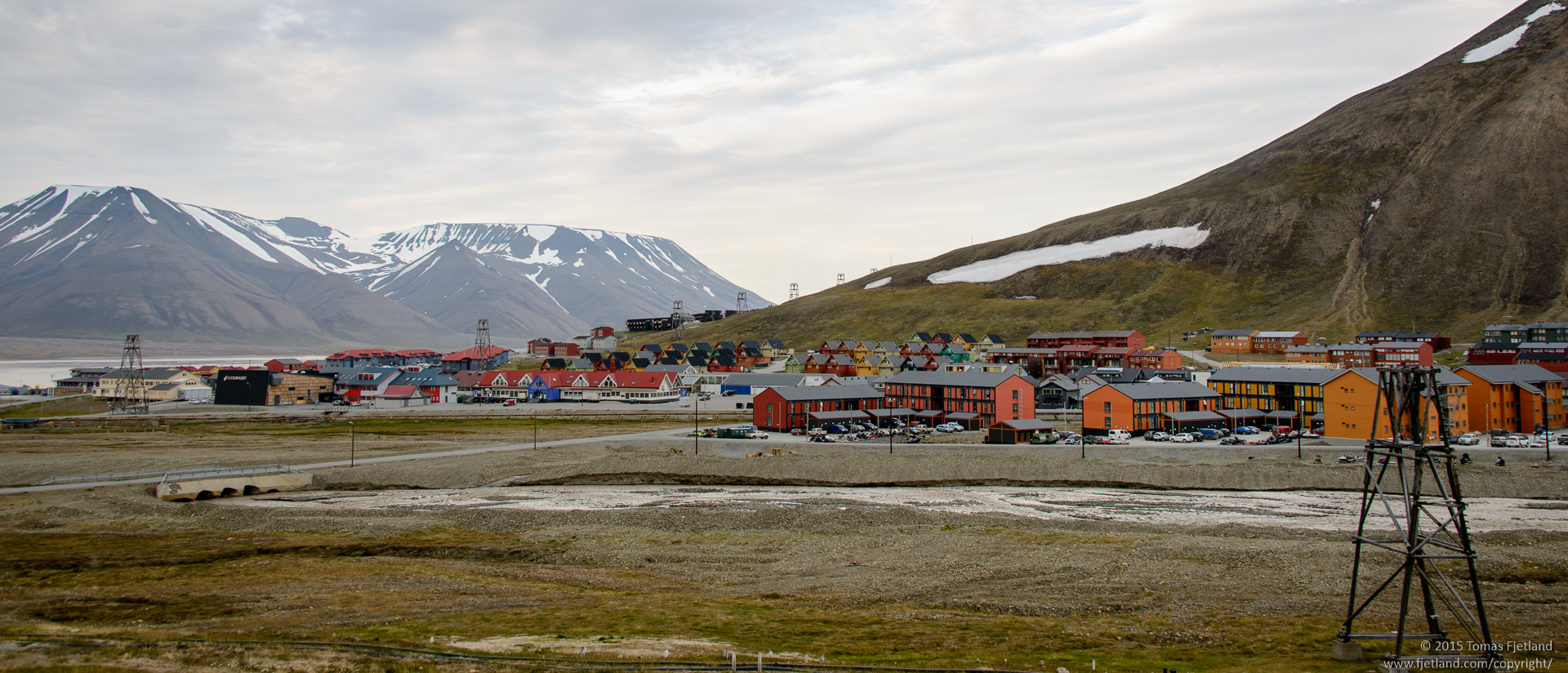 Longyearbyen by night. Yeah, I know...