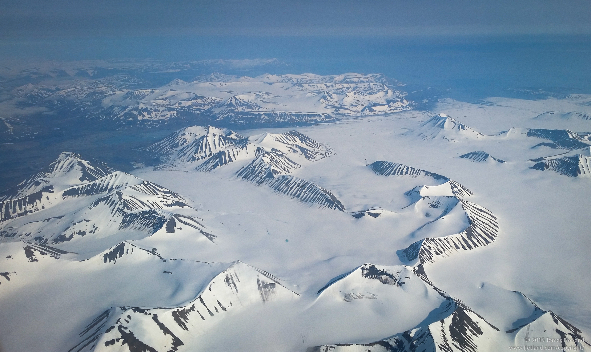 Spitsbergen, interesting mountainscape